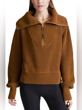 VARLEY MENTONE HALF ZIP SWEATER SMALL